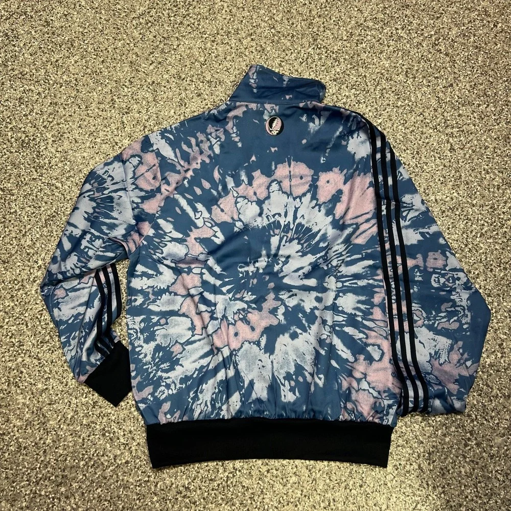 Adidas San Jose Earthquakes x Greatful Dead Firebird Men's L Track Jacket JY7911